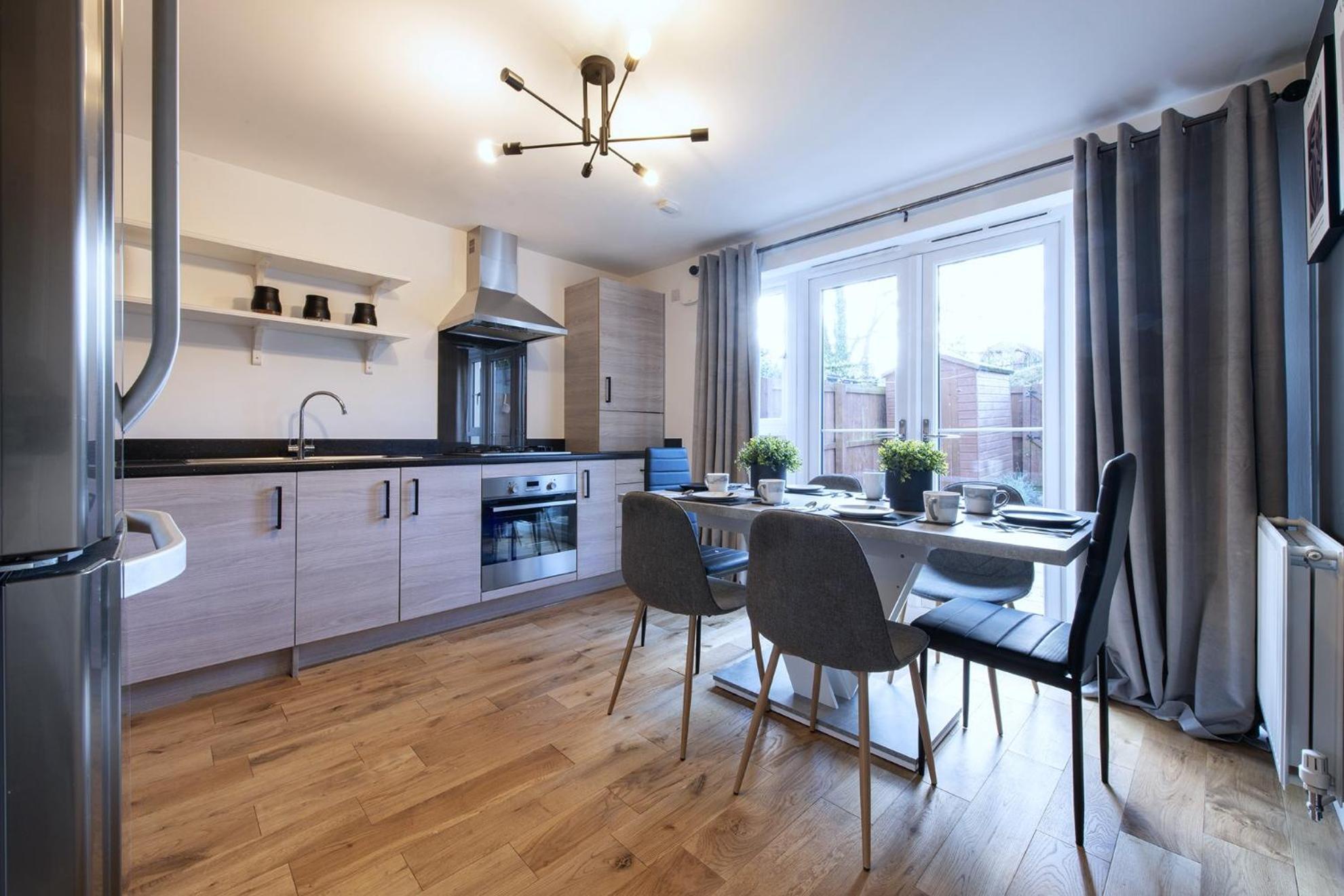Edinburgh Luxury 4 Bedroom Townhouse With Free Parking מראה חיצוני תמונה